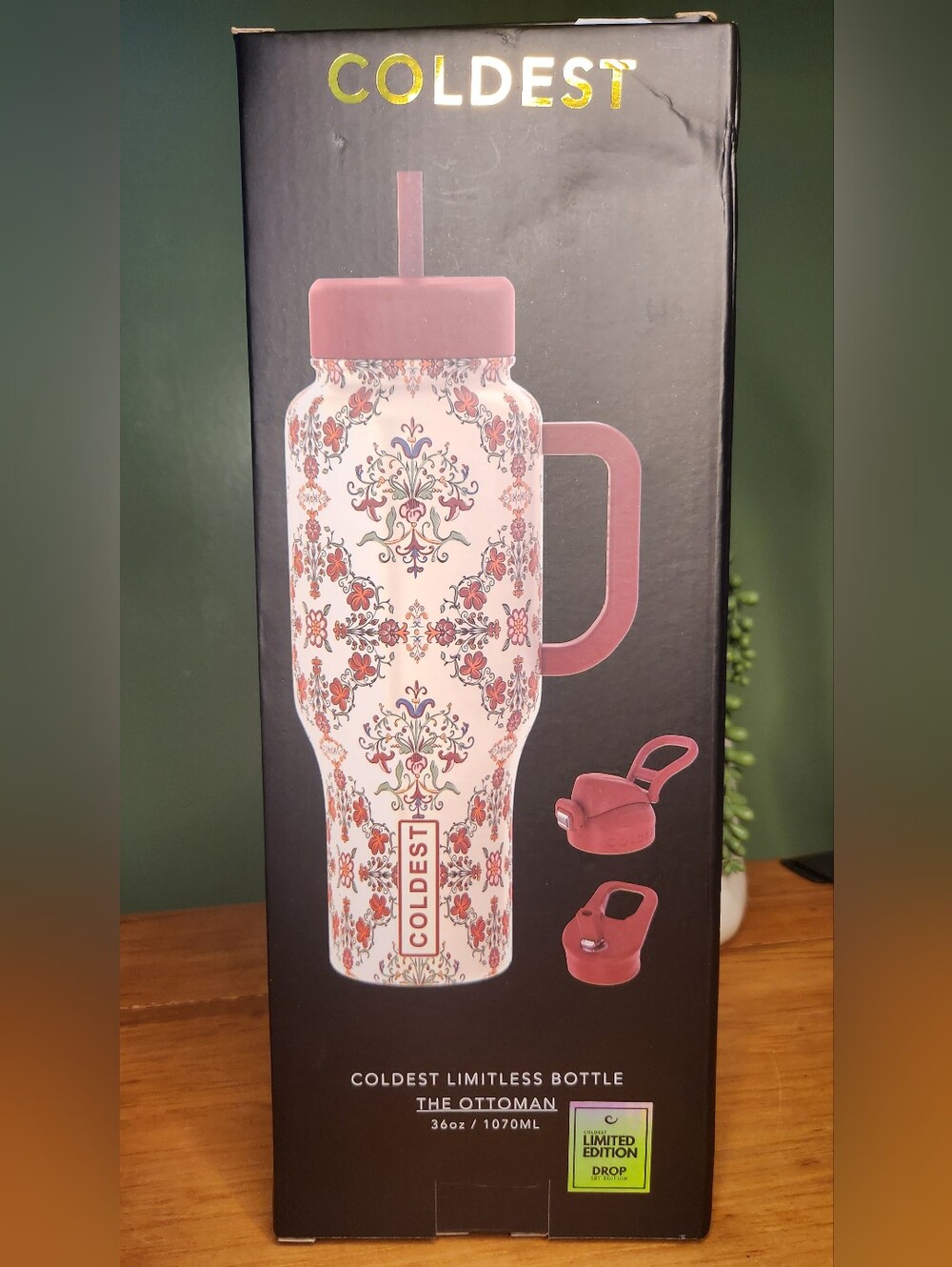 Coldest Limitless Bottle Limited Edition The Ottoman 36 Oz